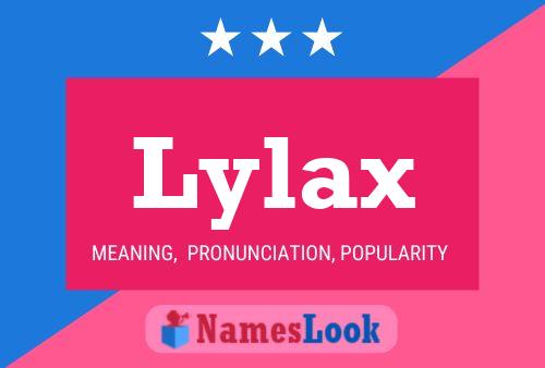 ملصق اسم Lylax