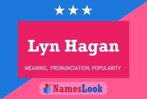 ملصق اسم Lyn Hagan