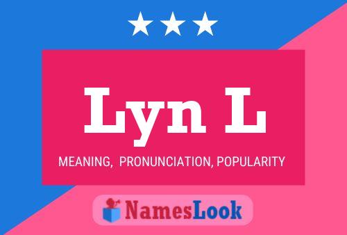 ملصق اسم Lyn L