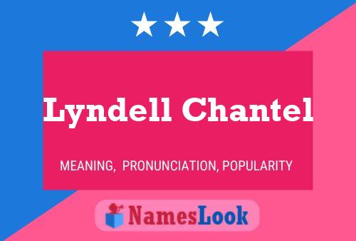 ملصق اسم Lyndell Chantel