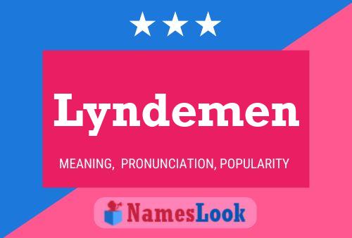 ملصق اسم Lyndemen