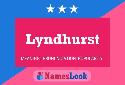 ملصق اسم Lyndhurst