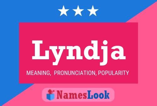 ملصق اسم Lyndja