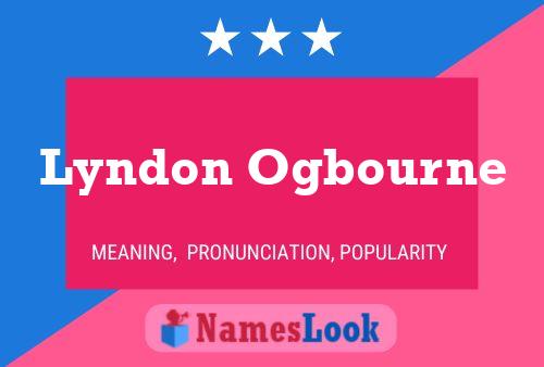 ملصق اسم Lyndon Ogbourne