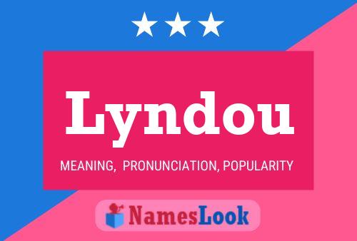 ملصق اسم Lyndou