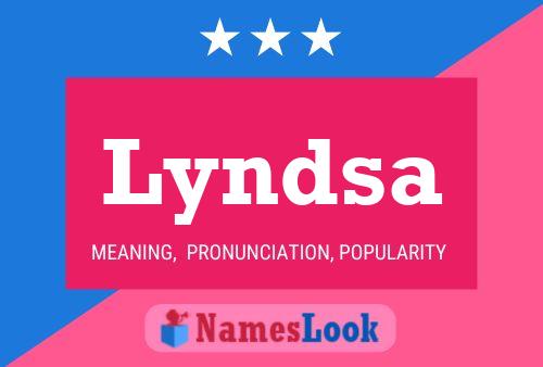 ملصق اسم Lyndsa