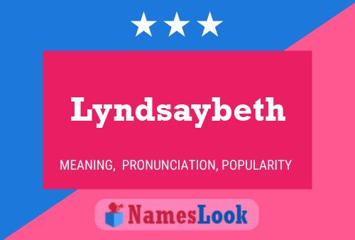 ملصق اسم Lyndsaybeth