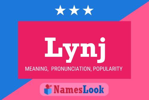 ملصق اسم Lynj