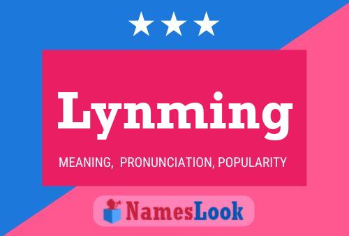 ملصق اسم Lynming