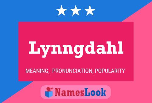 ملصق اسم Lynngdahl