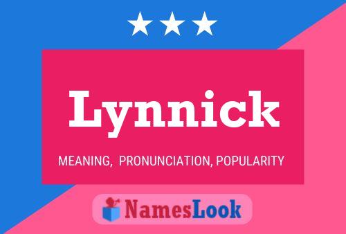 ملصق اسم Lynnick