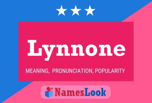 ملصق اسم Lynnone