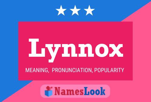 ملصق اسم Lynnox