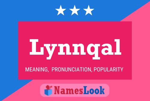 ملصق اسم Lynnqal