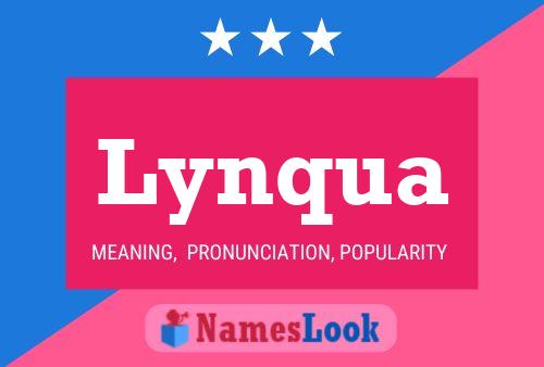 ملصق اسم Lynqua