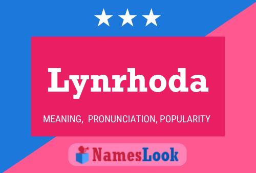 ملصق اسم Lynrhoda