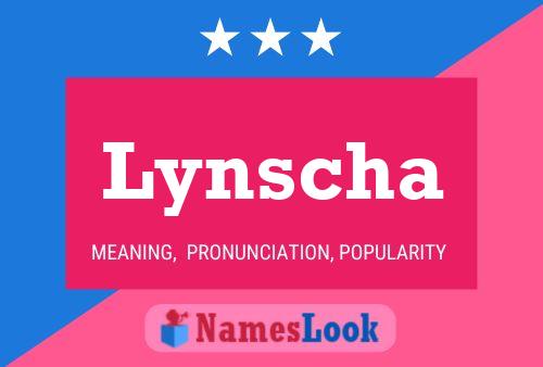 ملصق اسم Lynscha