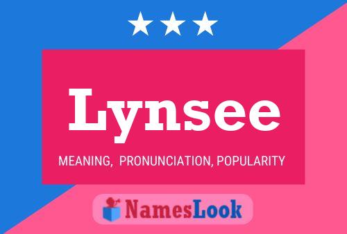 ملصق اسم Lynsee