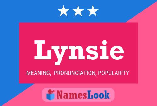 ملصق اسم Lynsie