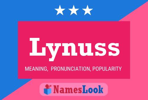 ملصق اسم Lynuss