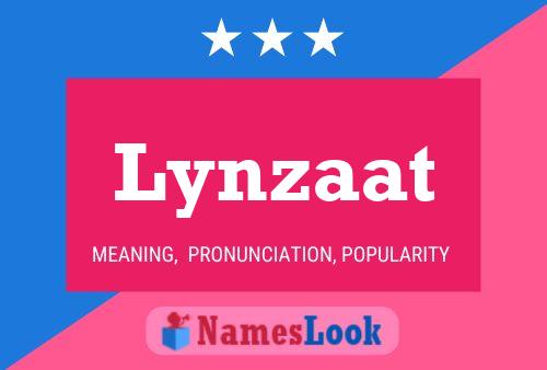 ملصق اسم Lynzaat