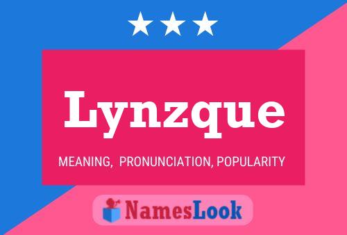 ملصق اسم Lynzque