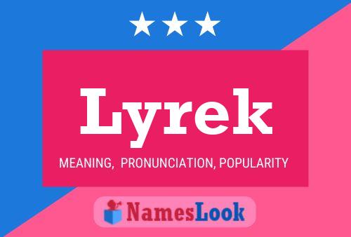 ملصق اسم Lyrek