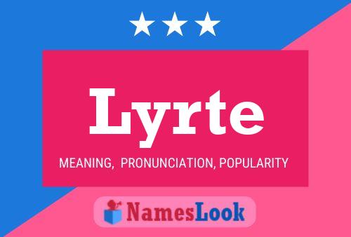 ملصق اسم Lyrte