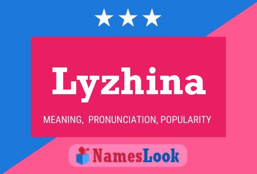 ملصق اسم Lyzhina