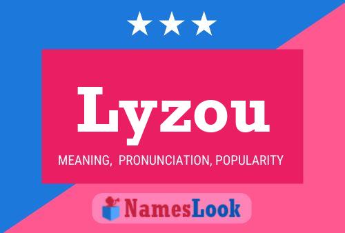 ملصق اسم Lyzou