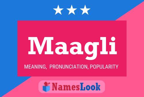 ملصق اسم Maagli