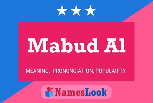 ملصق اسم Mabud Al