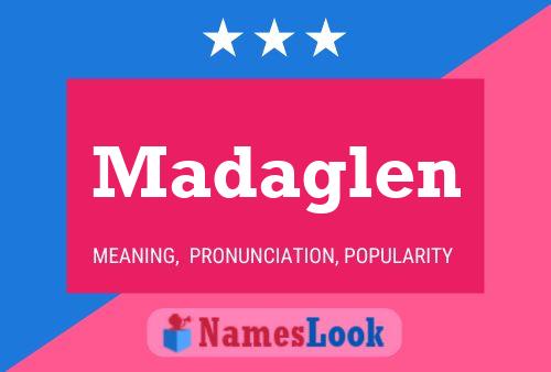 ملصق اسم Madaglen