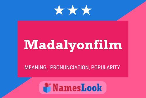 ملصق اسم Madalyonfilm