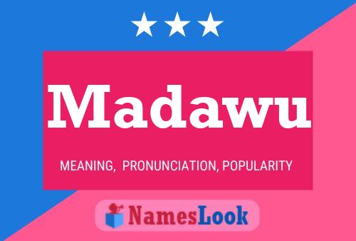 ملصق اسم Madawu