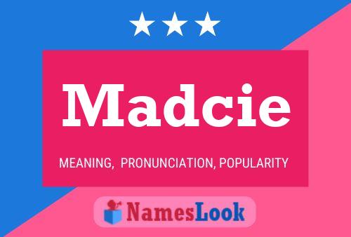 ملصق اسم Madcie