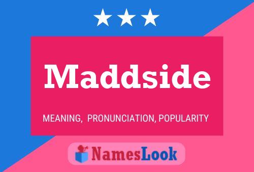 ملصق اسم Maddside