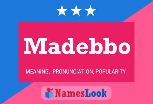 ملصق اسم Madebbo