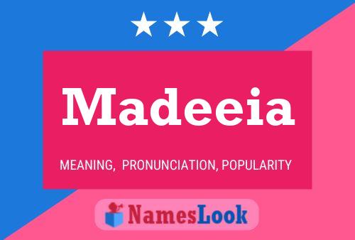 ملصق اسم Madeeia