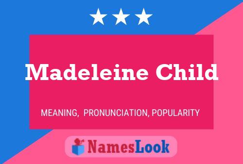 ملصق اسم Madeleine Child