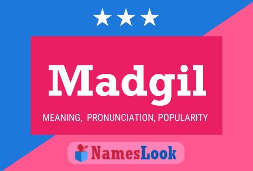 ملصق اسم Madgil