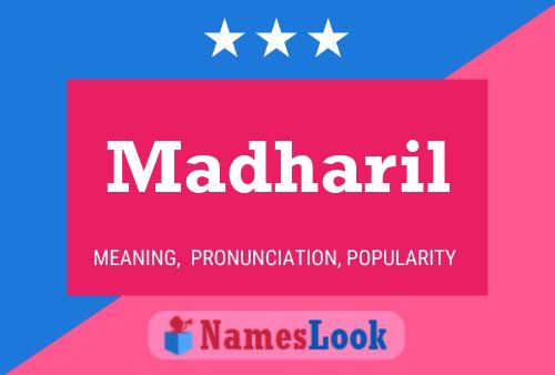 ملصق اسم Madharil