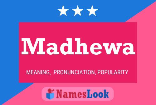 ملصق اسم Madhewa