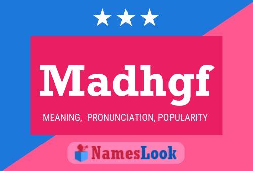 ملصق اسم Madhgf