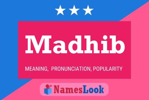 ملصق اسم Madhib