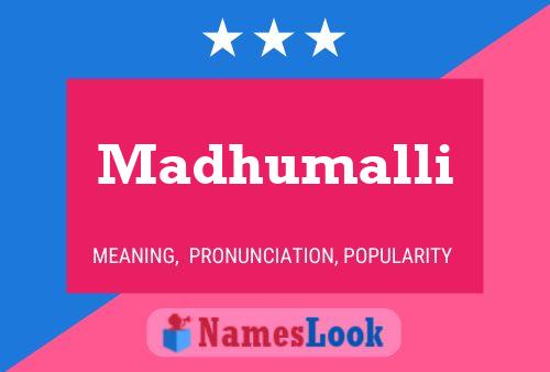 ملصق اسم Madhumalli