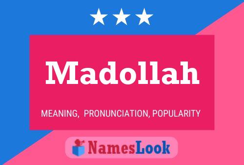 ملصق اسم Madollah