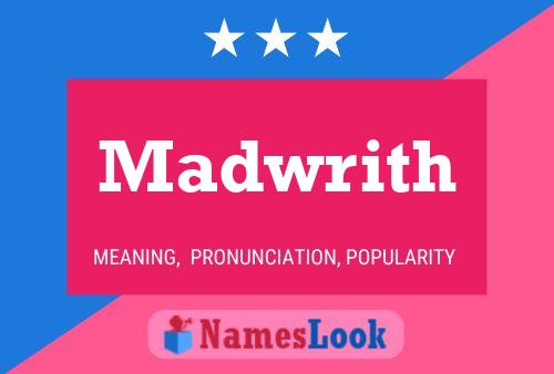 ملصق اسم Madwrith