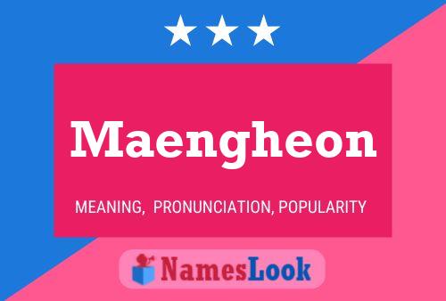 ملصق اسم Maengheon