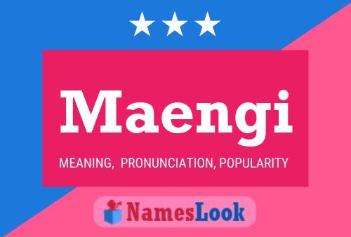 ملصق اسم Maengi